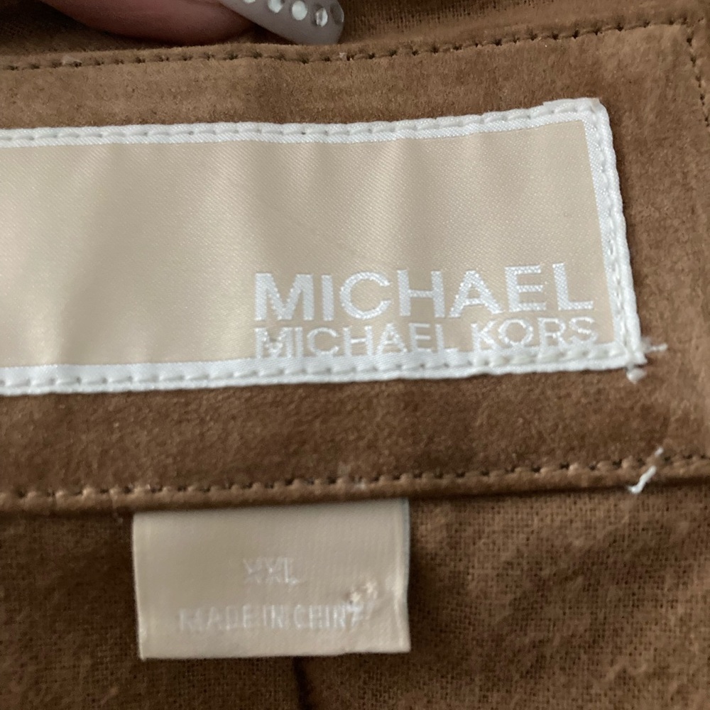 Authentic Michael Kors Leather Coat - image 6